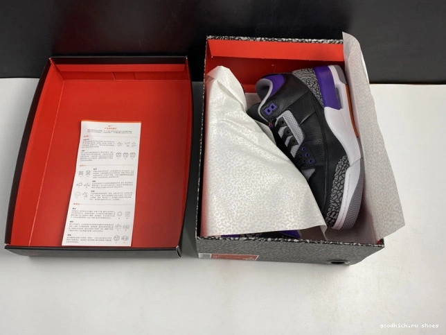 Rep 050 Court Black Jordan Retro CT8532 Purple 3 Air 0701
